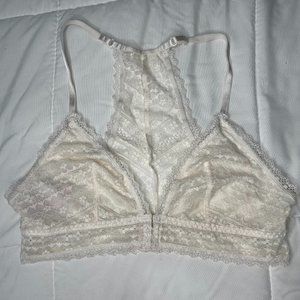 Victoria's Secret White Lace Bralette Size Medium